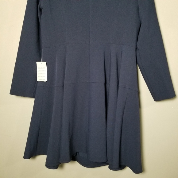 Gal Meets Glam Blue Celeste Plus Size Mini Dress - Picture 11 of 15
